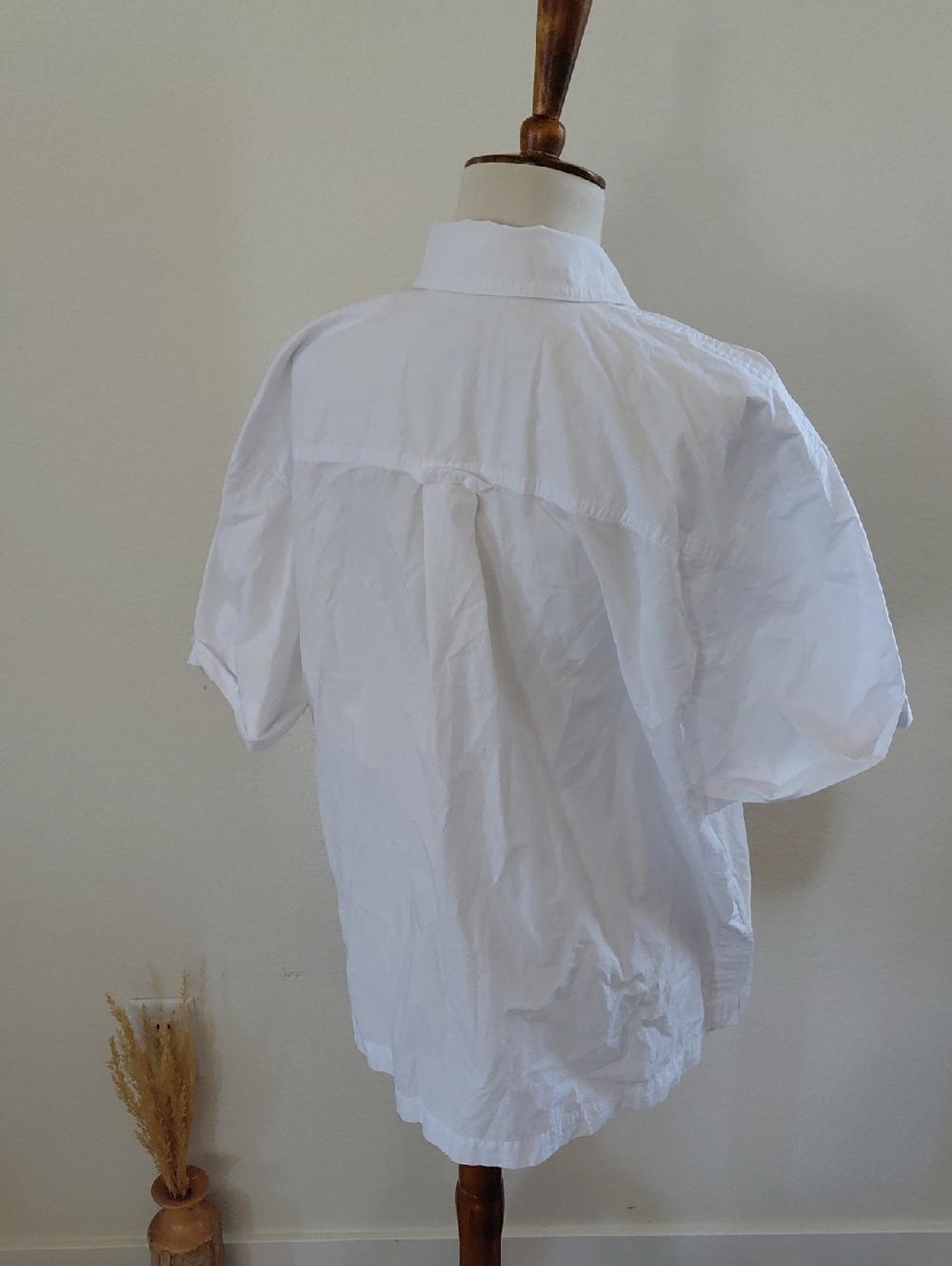 Madewell Signature Poplin Short Sleeve Shirt - Picture 4 of 7